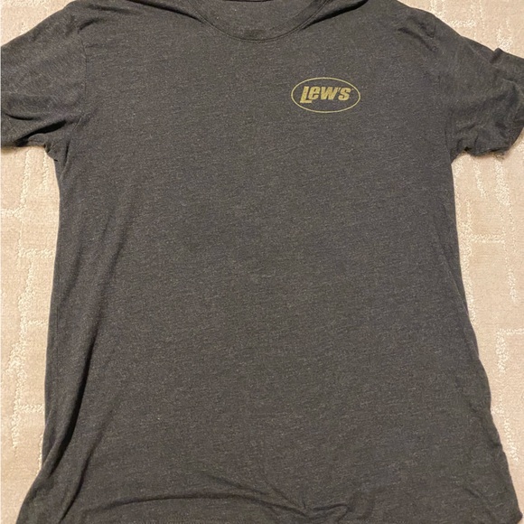 Lews fishing reel T-shirt - Picture 1 of 2